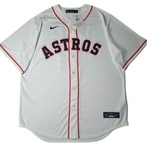 Nike Men's Houston Astros Jeremy Pena #3 Official Home Replica Jersey Small